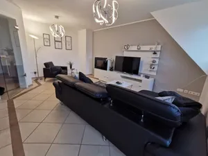 Image of The modern Welness apartment is located in Bad Essen with a view of the Wiehengebirge mountains.
