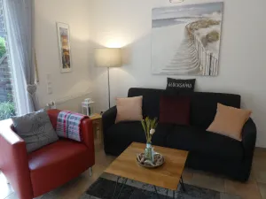 Image of Norderney vacation apartment with large garden near the beach and harbor