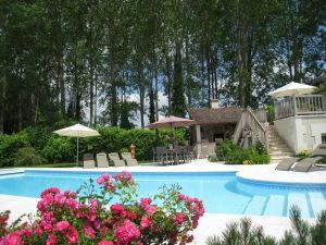 Image of Gîte de Charme swimming pool Jacuzzi near Blois Loire castles Chambord zoo Beauval