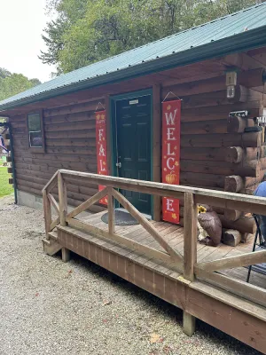 Image of Cozy cabin for two in the woods w Hot tub
