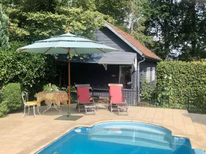 Image of Detached house with swimming pool in a protected natural area