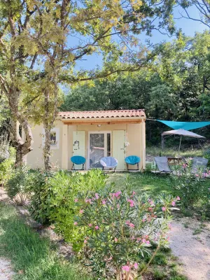 Image of Au Coeur de la Forêt en Drôme Provençale - swimming pool