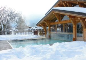 Image of Apartment 'L'épicéa - Piscine Et Spa' with Mountain View, Shared Pool and Wi-Fi