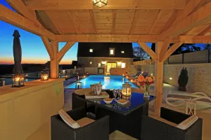 Image of Charming residence with private pool near Sarlat in a magnificent estate