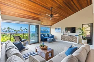 Image of Charming Oceanview Oasis: Wailea Elua 802 Surrounded by Lush Tropical Grounds