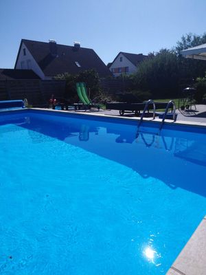 Image of Gallery apartment with pool, garden, covered terrace at Brombachsee