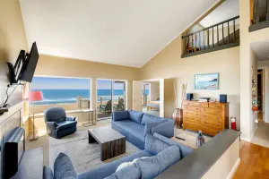 Image of Beachfront Condo w\/ Amazing Ocean View, Fireplace, Shared Pool, & Tennis