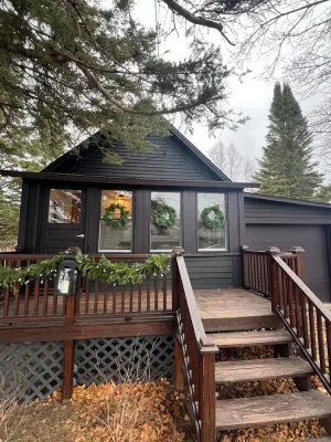 Image of NORTHERN LIGHTS! Historic Storybook Beach Cottage at Tamarack Waterworks