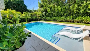 Image of All Brand New Salt Water Heated Pool Oasis Near the Beach