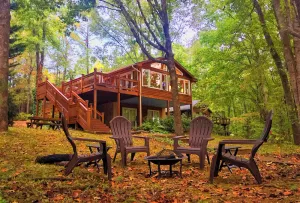Image of Lake Lanier Escape - Secluded Cabin on Quiet Cove with Two-Story Dock