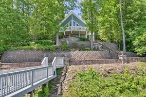 Image of Bracey Home on Lake Gaston: Furnished 2-Story Dock