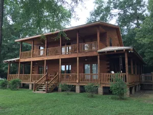 Image of BOOK 4 ALABAMA FOOTBALL GAMES\/AMAZING TWO STORY LOG CABIN\/NEAR TOMBIGBEE RIVER