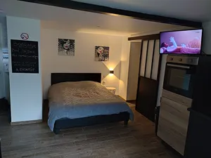Image of Charming industrial-style studio