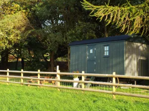 Image of Shepherds Hut with stunning views located on the edge of the peak district
