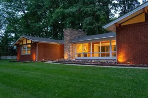 Image of mid-century dream house so peaceful and quiet just a place to relax