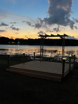 Image of Ranch with pool\/Lake fishing kayak Paddleboard Soccer Motocross 30 min to Disney