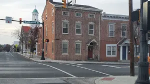 Image of Downtown location w\/ parking. Transit stop across the street. Unit 2 of 4.