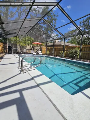 Image of Beautiful, newly renovated ranch with private pool, 25 minutes from the beach.