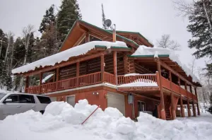 Image of Big Bear Lodge: Private 7BR Hot Tub, Sauna, Fast WIFI, mountain cabin Park City