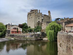 Image of Historic center of Clisson with indoor spa