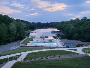 Image of Breathtaking Sunset Views Over Smith Mountain Lake offers no stairs to condo