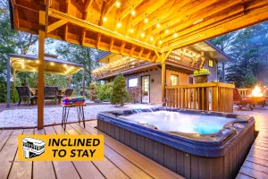 Image of Outdoor Oasis! *Hot Tub* Private Hilltop Hideaway