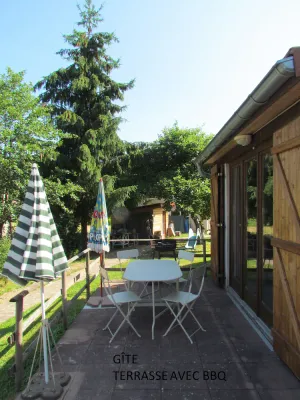 Image of Comfortable 2-bedroom gite with open terrace