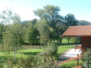 Image of Chalet on private fishing pond with carp