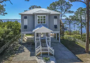 Image of \"Bayside Retreat\" in Panacea FL.-Bay Front, Dock, 2 Large Porches, WiFi, No Pets