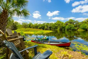 Image of Peaceful Riverfront Oasis with Private Island