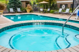 Image of Pool & Hot Tub. Near Centerpoint Medical Center!