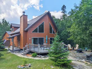 Image of Room to gather inside and out with Rainy Lake access!