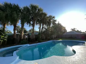 Image of Family-Friendly Pool Retreat in Satellite Beach-Steps to the Ocean!🌊🌴🐠