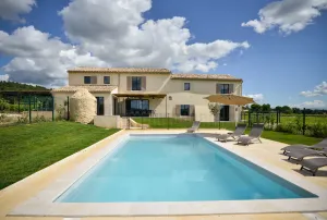 Image of Le Baranier, closed private pool, Provence, Ardèche, 30km Uzes and Avignon