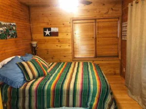 Image of 2 bedroom Log house near Medina Lake at Sunset Ranch - 6 people max