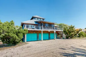 Image of Coastal home with deck, screened porch, central AC, & washer\/dryer - near beach