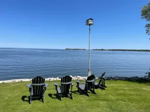 Image of Waterfront Island View Retreat on Rileys Point in Southern Door County, WI