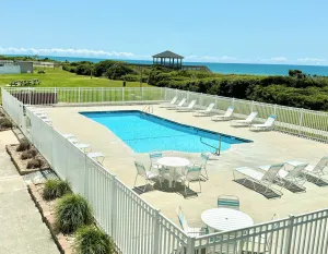 Image of Oceanside Community_50 STEPS from PRIVATE BEACH_WiFi_Kitchen_Pool_BBQ Grill