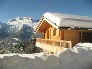 Image of Sublime 3-star Savoyard chalet \"Le grenier de Chalmont\"