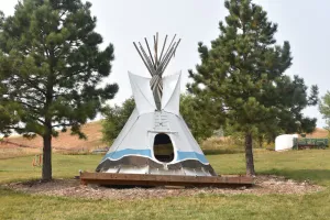 Image of Native American Style Tepee