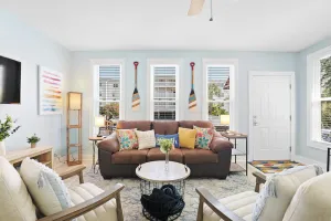Image of Salty Shack Unit C - Salty Shack - Dog Friendly Home - Across from the Beach - Central Location!