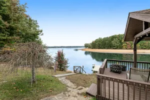 Image of Lakefront home w\/ free attraction tickets, covered porches, & outdoor firepit