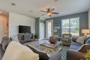 Image of Updated home near beach with fenced yard, pool & grill - snowbirds & dogs OK