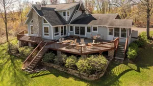 Image of Private Gated Estate located on North Long Lake with Hot Tub and games!