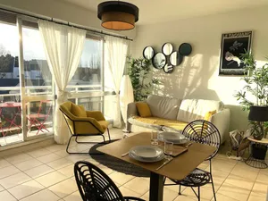 Image of Appartement cosy à Bénodet, 4 pers, plage à 260m, parking privé - FR-1-481-151