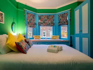 Image of Pass The Keys Colourful, Quirky Artist-Owned 3 Bed Next to Cafes