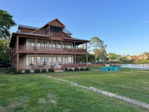 Image of Sprawling Waterfront Haven with Private Dock & Boat Rental Option