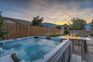 Image of Mountainside View Firepit & Hot Tub