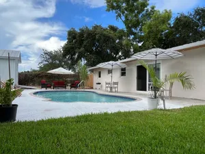 Image of Beautiful house with pool near beach and downtown