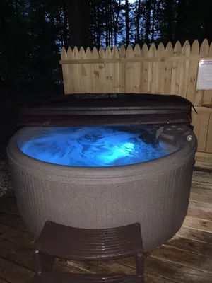 Image of Cabin with Hot Tub & Pet Friendly